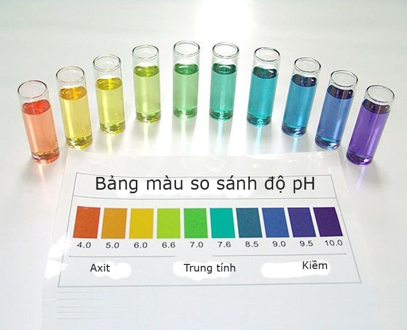 độ pH trong nước là gì