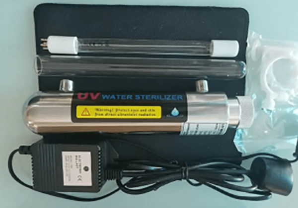 Cách lắp đèn UV cho máy lọc nước đúng chuẩn 3 Đèn UV công suất lọc 0.5 GPM (6W)