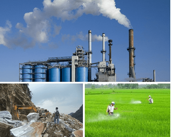 Nước nhiễm kim loại nặng thường ở các khu công nghiệp