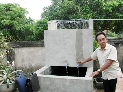 Phương pháp bể lọc kết hợp giàn mưa thường áp dụng cho nguồn nước từ giếng khoan, nước mưa, đặc biệt là ở các khu vực nông thôn