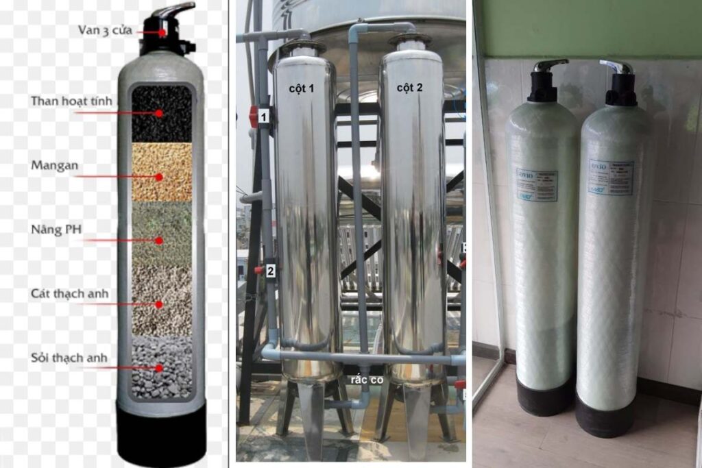 Hướng dẫn cách lắp cột lọc nước đầu nguồn 4 Lựa chọn cột lọc nước có dung tích phù hợp