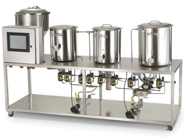 dây truyền thiết bị sản xuất bia thủ công inox cao cấp mini tại nhà