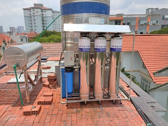 Lắp hệ thống lọc nước tổng cho hộ gia đình Gamuda, Hà Nội