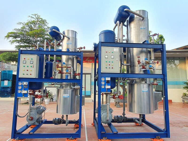 Sản xuất hệ thống máy làm đá viên công nghiệp - Cơ khí Toàn Á