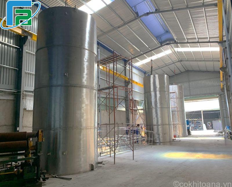 Thăm quan nhà máy sản xuất bồn chứa công nghiệp của nhà máy cơ khí Toàn Á