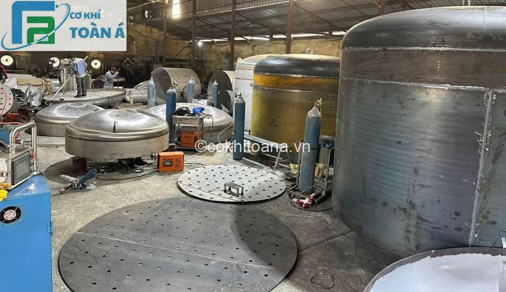 Sản xuất bồn công nghiệp