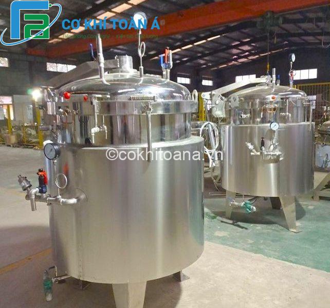 Công ty cơ khí Toàn Á chuyên Sản xuất Máy khuấy gia nhiệt & Bồn khuấy gia nhiệt chất lượng cao, giá thành cạnh tranh nhất tại Hà Nội
