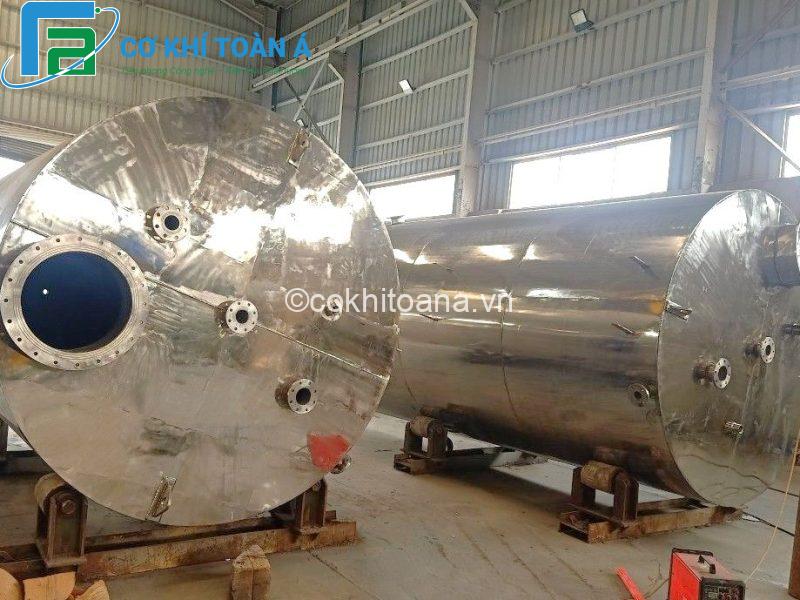 Sản xuất Bồn áp lực inox 304 chính hãng – Giải pháp an toàn, bền bỉ cho công nghiệp