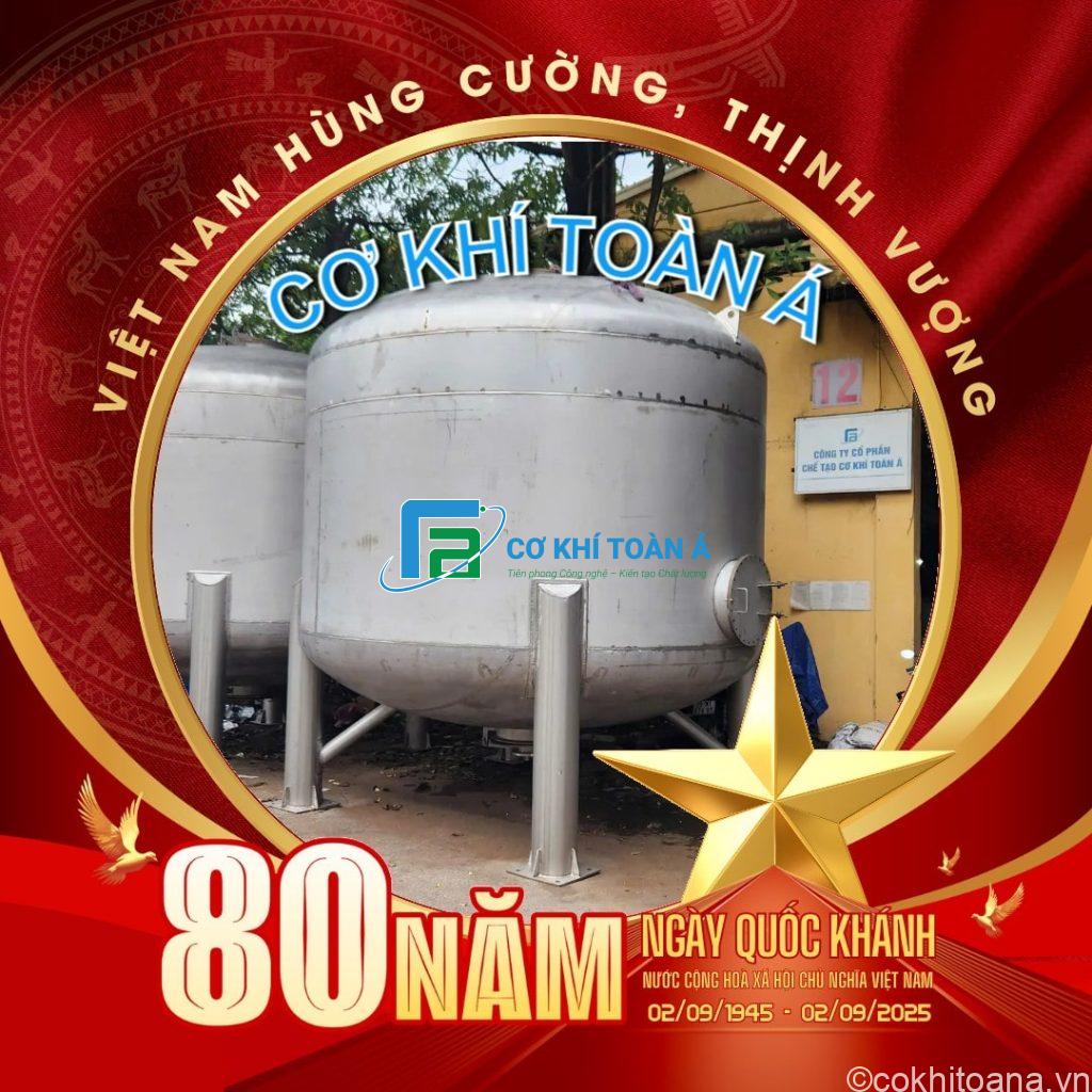 Công ty Cơ khí Toàn Á thay đổi ảnh đại diện chào mừng 80 năm Quốc khánh 2/9 4 “Tự hào 80 năm – Cách mạng Tháng Tám & Quốc khánh 2/9”