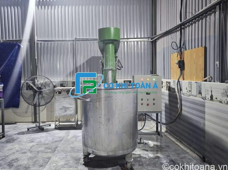 may khuay tron inox propeller mixer hay la bon khuay tron inox san xuat son