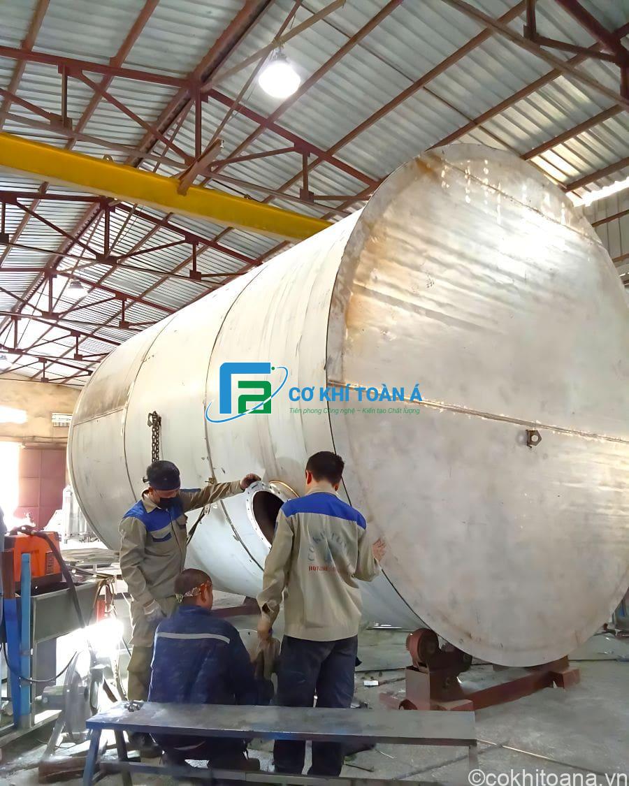 co khi toan a tai gia cong inox gia lai kiem tra X quang sieu am moi han