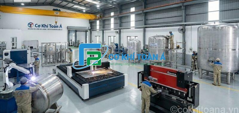 che tao bon chua inox dung tich lon 50 000 m³ gmp fda 2026