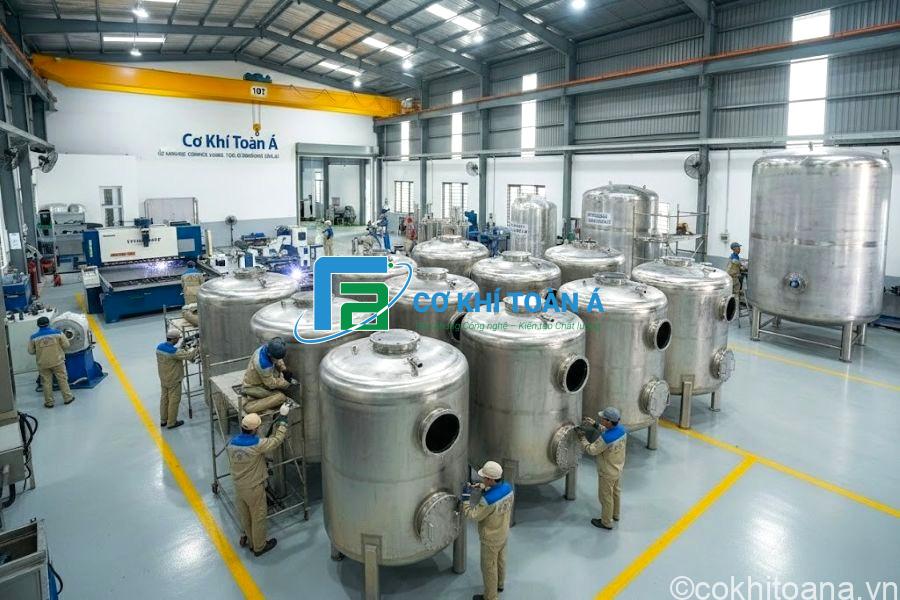 gia cong bon inox thuc pham duoc pham