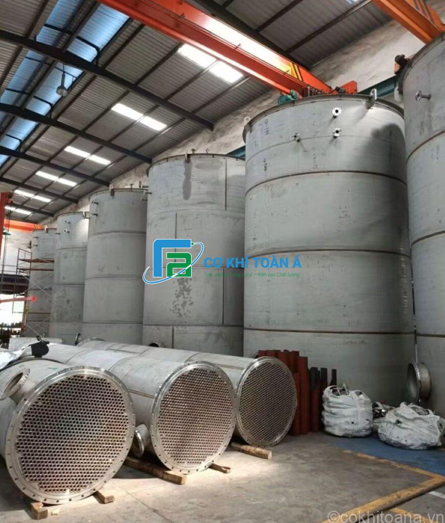 gia cong thiet bi inox xu ly moi truong theo yeu cau cokhitoana