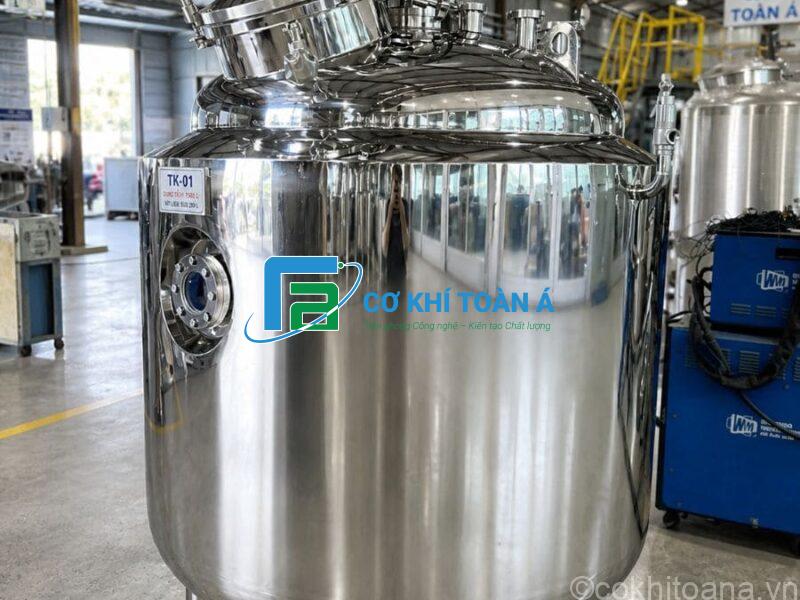 may khuay tron inox 316L