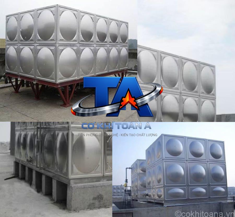 ung dung bon chua inox modular trong cac nganh