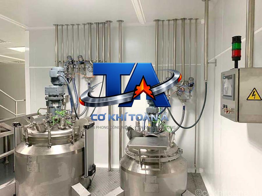 bao gia may khuay tron inox chong no atex trong nha may hoa chat