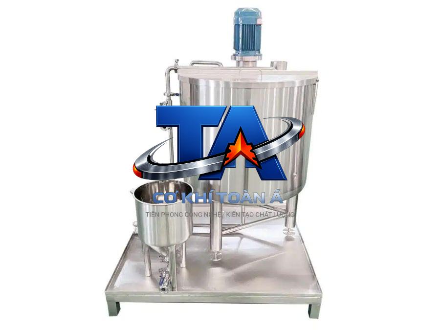 Mẫu bồn khuấy trộn inox mini