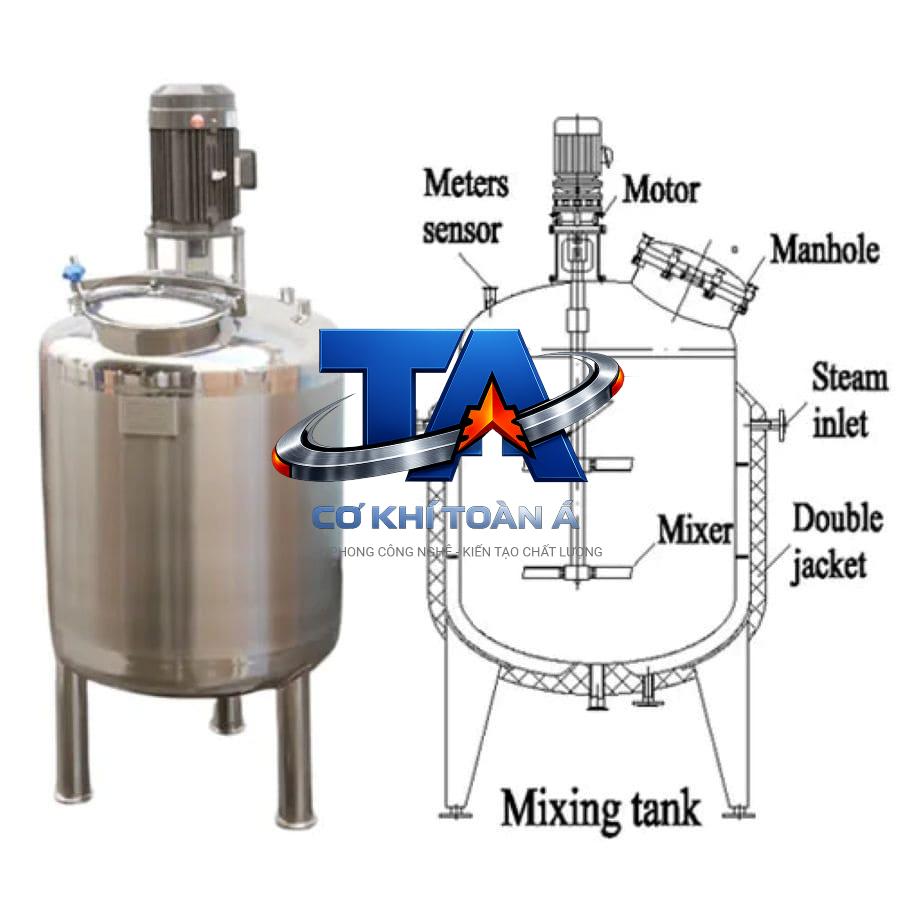 cau tao thiet ke may khuay tron inox dung dich duoc pham 2027