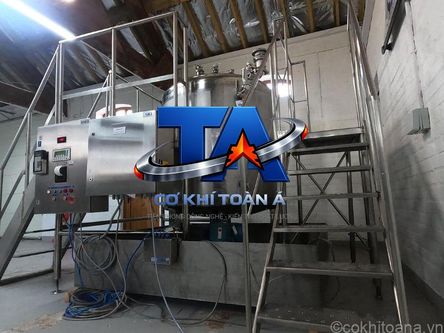 dia chi gia cong may khuay tron inox chong no atex trong nha may hoa chat