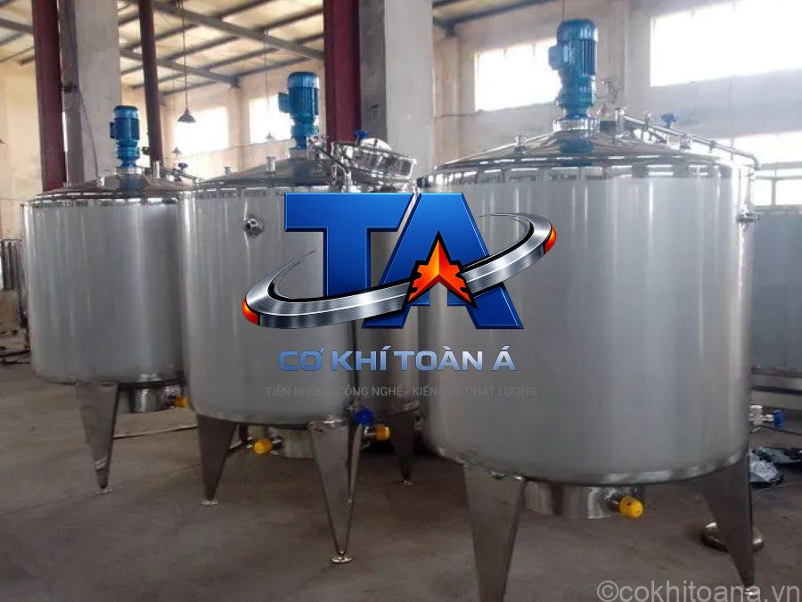 may khuay tron inox chong no atex cho hoa chat cho bon phan ung