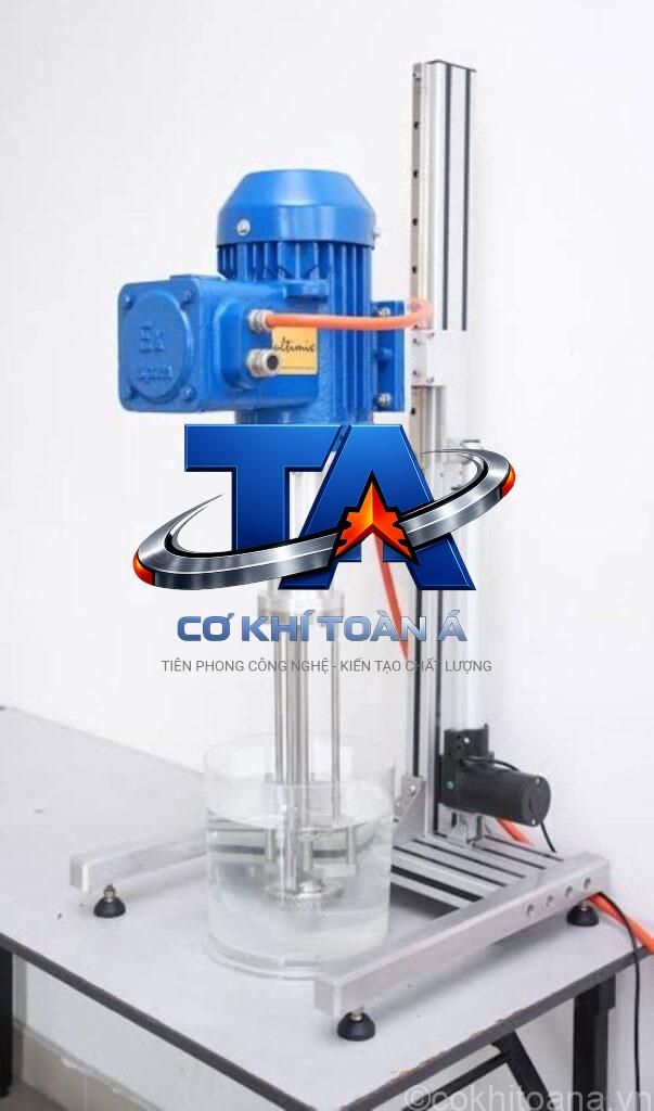 may khuay tron inox chong no atex cho hoa chat cho phong lab thi nghiem