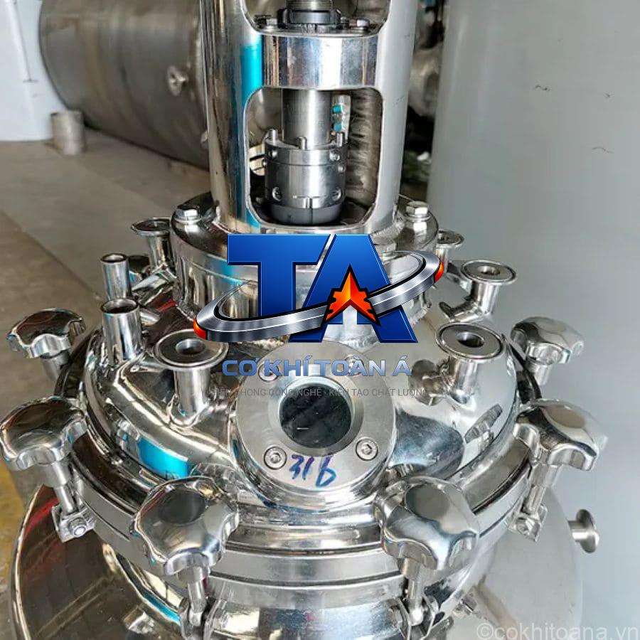 Motor và biến tần động cơ của máy khuấy trộn inox lên men rượu và nước giải khát