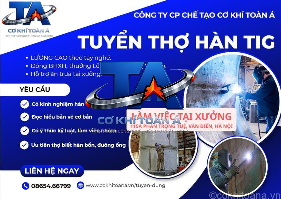 tuyen tho han tig inox co khi toan a